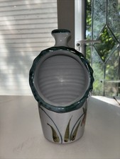 Vintage North Devon Pottery NP Salt Pig Floral Design