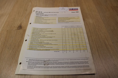Yamaha dt50r 3mn inspection - dt50r,
