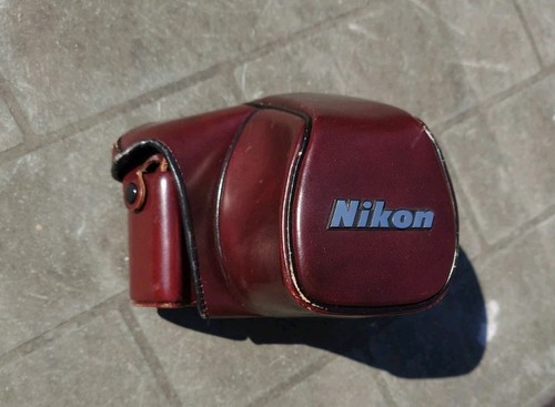 Nikon leather camera - nikon,