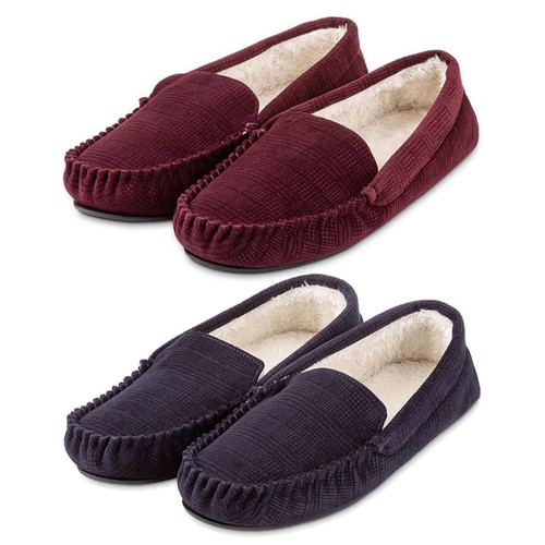 Mens moccasin slippers totes - mens,