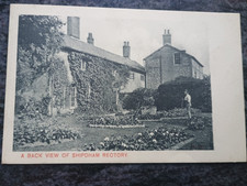 Shipdham Back View of  Shipdham Rectory Thetford Norfolk  Photo Postcard 1907