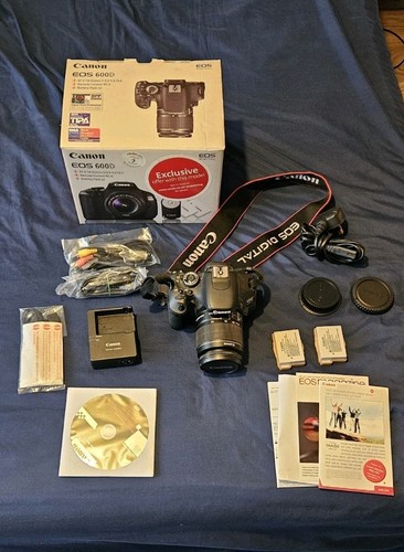 Canon eos 600d - canon, 18.0mp