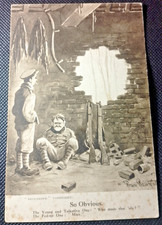 World War 1 (1914-18) Bystander Fragments from France Series  unwritten postcard