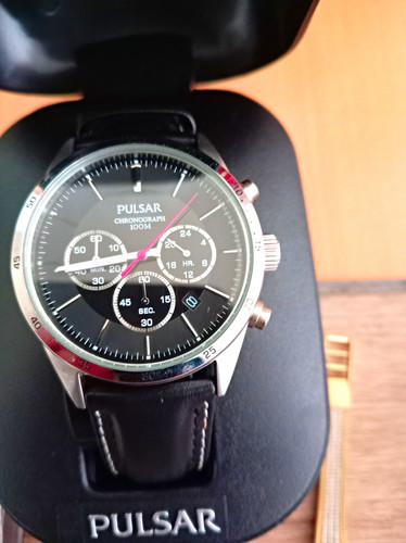 Pulsar chronograph mens quartz - chronograph,