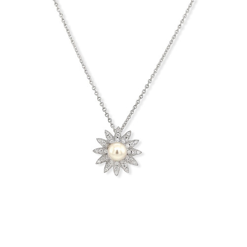 Akoya pearl and brilliant cut - akoya,