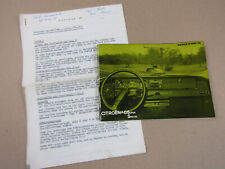 Citroen D Super Special Notice d emploi manual