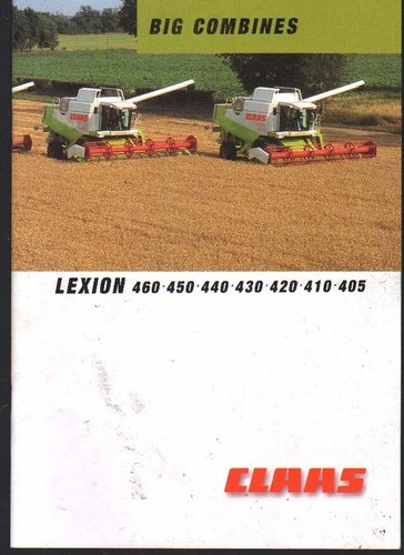 Claas lexion 460 450 - "lexion", 450,
