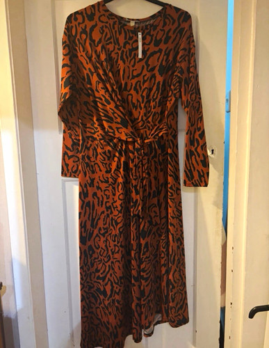 Women brown black leopard - brown/black,