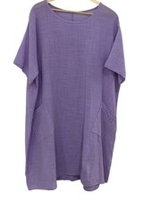 Italian Cotton Tunic Lilac