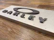 Oakley Logo 3D Letters Metal