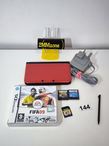Nintendo 3ds red and black - nintendo,