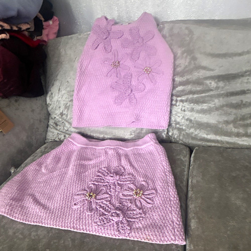 Pink knit piece - pink, top