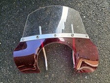 Vespa Px Fly Screen Clear Red Plastic Gs Sprint Vintage 