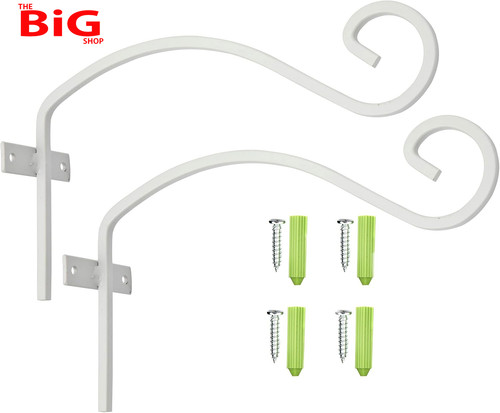 White hanging basket - 2,