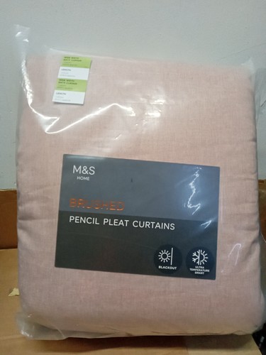 Brushed pencil pleat - m&s,