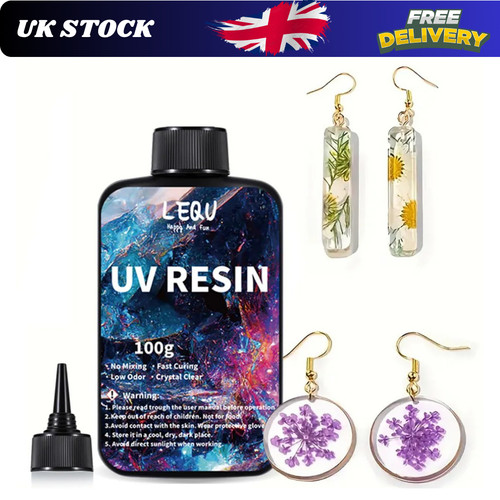 Resin kit 100g crystal - uv,