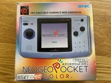 BOX ONLY!! NEO GEO COLOR POCKET SNK Japanese Original
