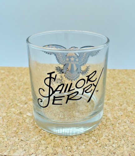 Sailor jerry whiskey low ball - sailor,