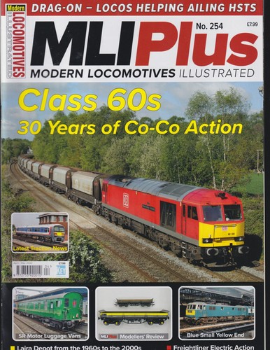 Modern locomotives illustrated - locomotives,