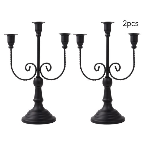 Vintage metal candelabra - vintage,