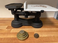 Antique weighing scales, Brass