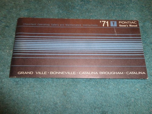 1971 pontiac bonneville - pontiac,