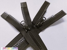 YKK No. 8 VSM-86 Chunky Plastic Heavy Duty 2-Way Open Ended Zip