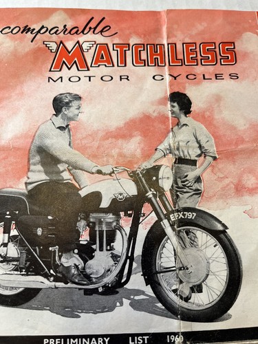 Matchless 1960 motorcycle - 1960,