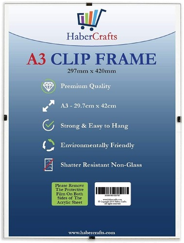 Clip frame size - a3,