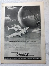 1947 Aircraft Advert BLACKBURN