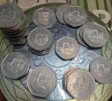 Regional 50p coins Jersey