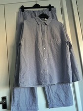 H&M Cotton Striped Pyjamas Size Small