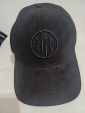 River Island Mens Black Cap