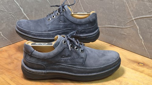 Clarks shoes size uk8 - size, navy