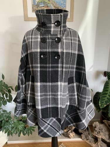 Zara grey black wool - grey,
