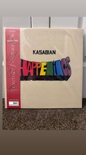Kasabian - Happenings LP Ltd Assai Obi Strip  SIGNED Red Vinyl