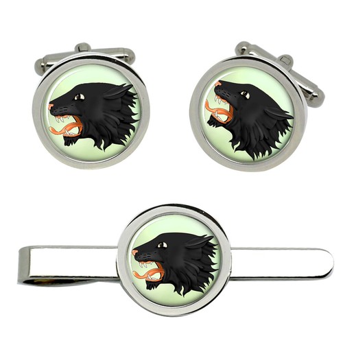 Black panther cufflinks and - panther,