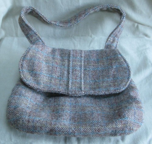 Handmade wool harris tweed - handmade,