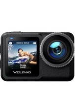 WOLFANG Action Camera GA440 Native 4K 60FPS 24MP, 40M Waterproof Underwater Came