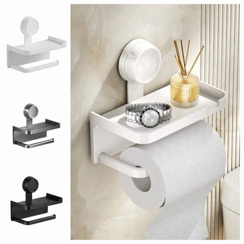 1pc toilet paper rack - 1pc, no-drill