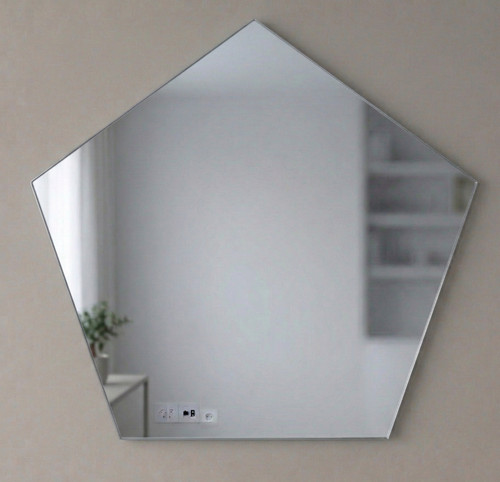 Pentagon shape acrylic mirror - shape,