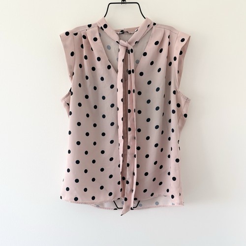 Simon jersey polka dot blouse - polka,