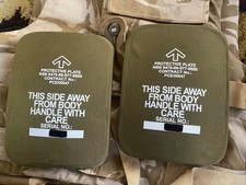 British Army Body Armour Protective Plates