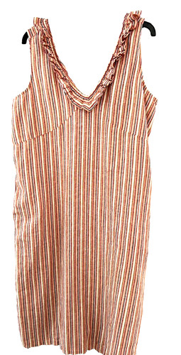 Next ladies striped linen mix - ,