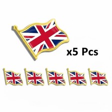 *5 Pack* Union Jack Pin Badge