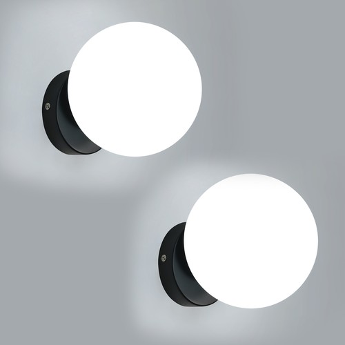 Modern glass wall - light, indoor