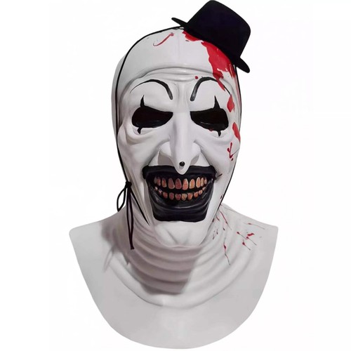 Scary halloween clown latex - scary,