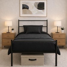 Single Metal Bed Frame Heavy