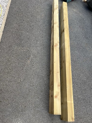 Incised wooden sleepers - wooden,
