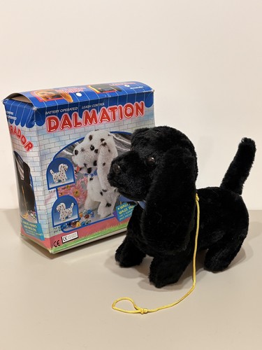 Dog vintage toy battery - dog,